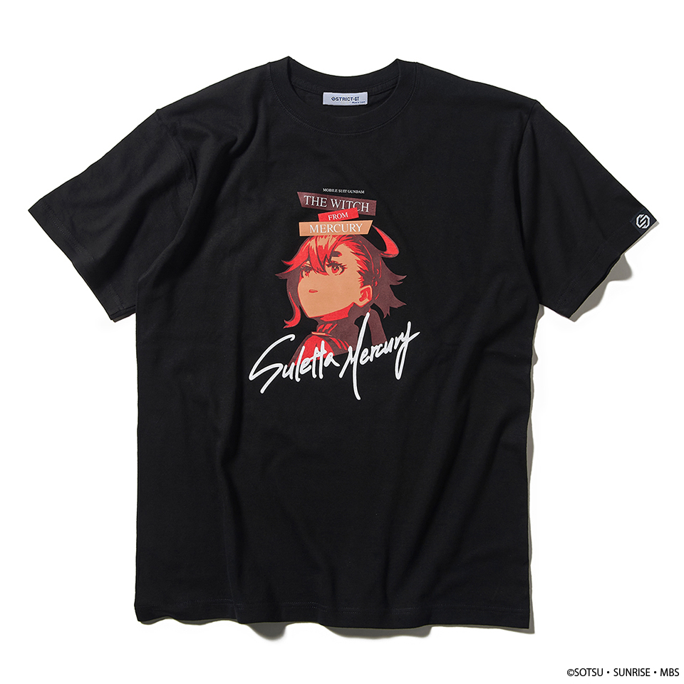 STRICT-G『機動戦士ガンダム 水星の魔女』長袖Tシャツ ミオリネ
